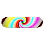 Fractal Half Pipe Skateboard