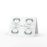 Fractal Hearts Wedding Placeholder cards