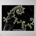 Fractal Heavens A Touch Of Julia posters