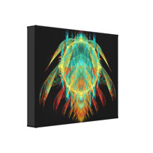 Fractal - Insect - I found it in my cereal Gallery Wrap Canvas
