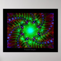 Fractal Jungle Print