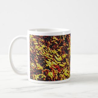 Fractal Lava Pattern mug