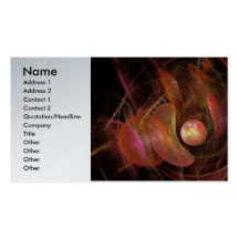 Fractal - Life Origins Business Cards