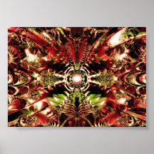 Fractal Masquerade Poster