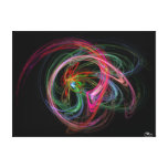 Fractal Plasma Burst Stretched Canvas Prints