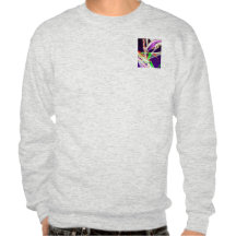 Fractal - Pussy Willows Pull Over Sweatshirt