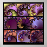 Fractal Quilt #2 posters