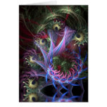 Fractal Ribbons Card