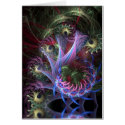Fractal Ribbons Card