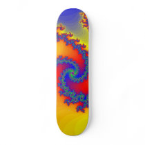 Fractal Spiral: Custom Skateboard