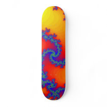 Fractal Spiral: Custom Skateboard