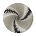 Fractal Spiral Round Magnet