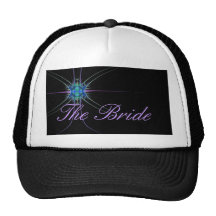 Fractal Star The Bride Mesh Hats