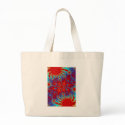 fractal tie-dye bags