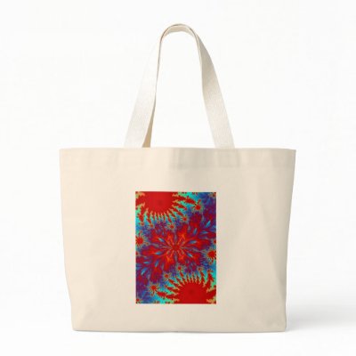 fractal tie-dye bag by kore21