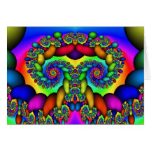 Fractal Tree of Life Card