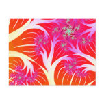 Fractal trees postcard