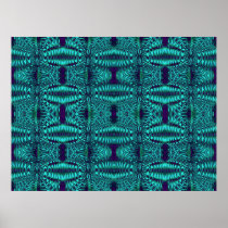 fractal turquoise