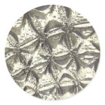 Fractal Wall Round Sticker