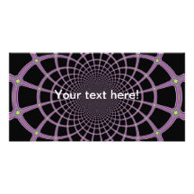Fractal web.jpg personalised photo card
