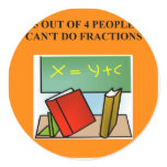 fraction math joke stickers