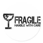Fragile stickers