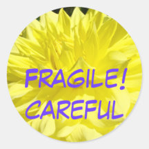 Fragile! stickers Careful stickers Moving Packing