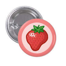 Fraise - Strawberry Badges