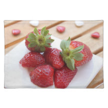 fraises sets de table