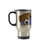 Framed Cartoon Beagle Travel Mug