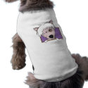 Framed Cartoon Chinese Crested pet clothing