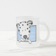 Framed Cartoon Dalmatian Mug