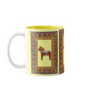 Framed Dalarna Horse mugs