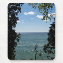 Framed Lake Mousepad mousepads