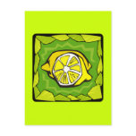 Framed Lemons postcards
