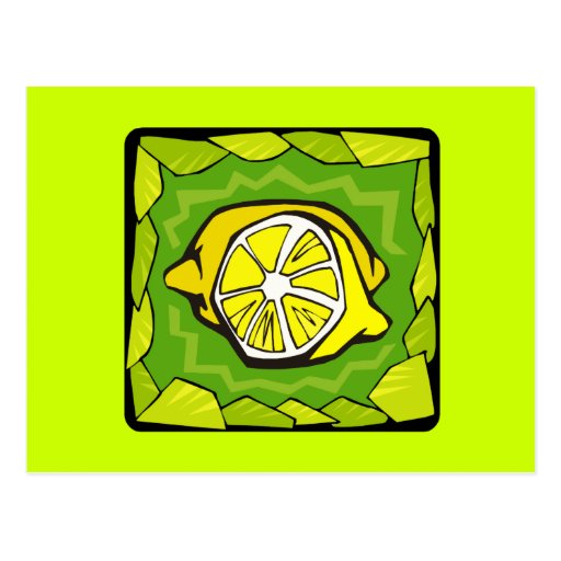 Framed Lemons Postcards
