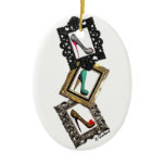 Framed Shoes Ornament