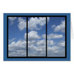 Framed Sky Blank Card