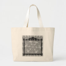 Frames of Black n White Art - Add text or image Canvas Bags