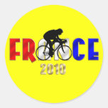 France 2010 Cycling gifts for Cyclists Sticker