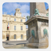 France, Arles, Provence, Place de la Sticker