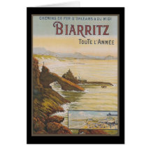 France Biarritz Card