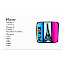 France Business Card