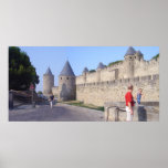 France - Carcassonne - Exterior rampart 2 posters