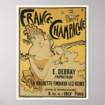 France-Champagne Posters