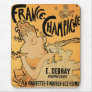 France Champagne Vintage Wine Drink Ad Art Mousepad