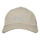 France embroidered hats