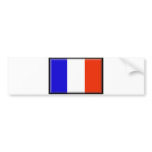 France Flag bumper stickers