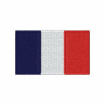 France flag embroidered men's polo shirt embroidered shirts