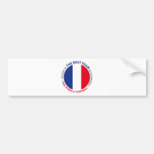France Frankreich Art Shield Etiqueta De Parachoque
